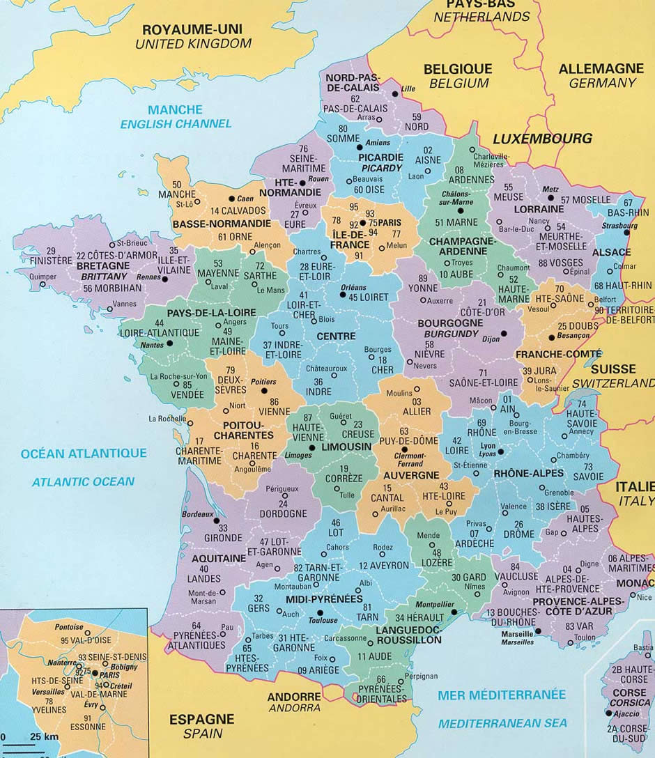 Bourges map